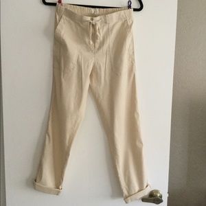 Lou & Grey linen crop pants